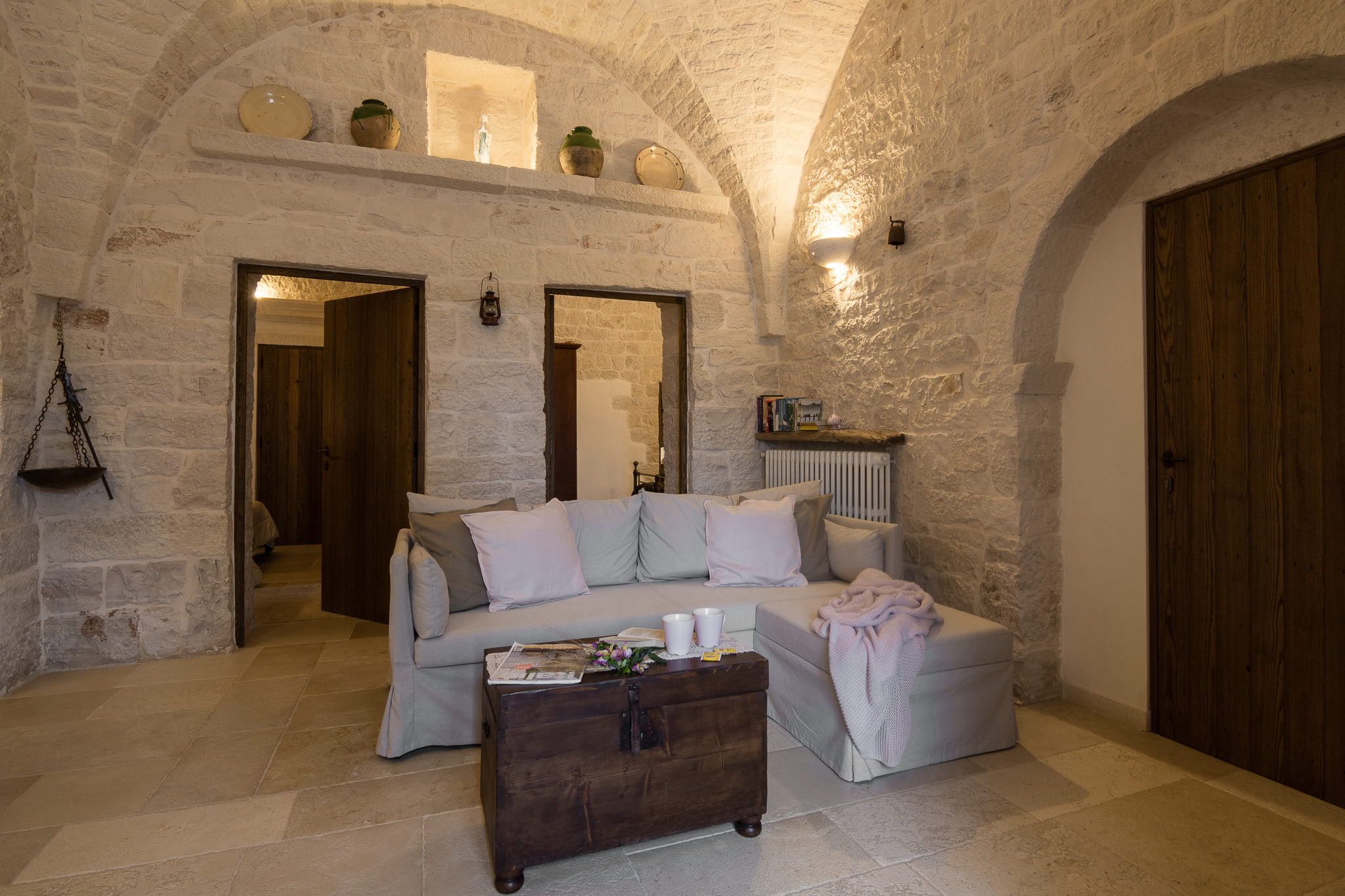 Trullo Mandorlo - living area