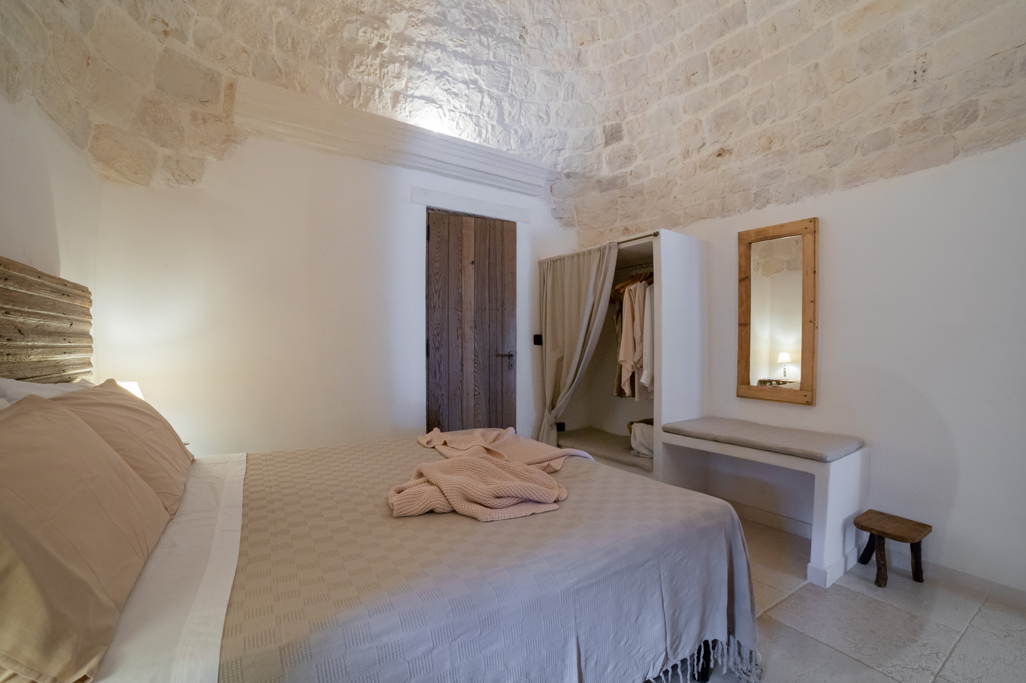 Trullo Mandorlo - Double bedroom