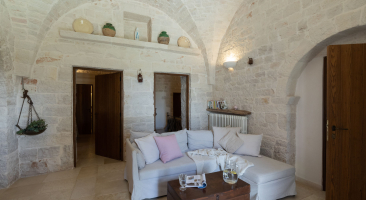 Trullo Mandorlo - living area