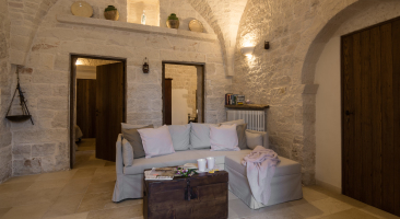 Trullo Mandorlo - living area